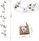 DIY 3D Unique Butterfly Hanging Garland Decor (White Brown)